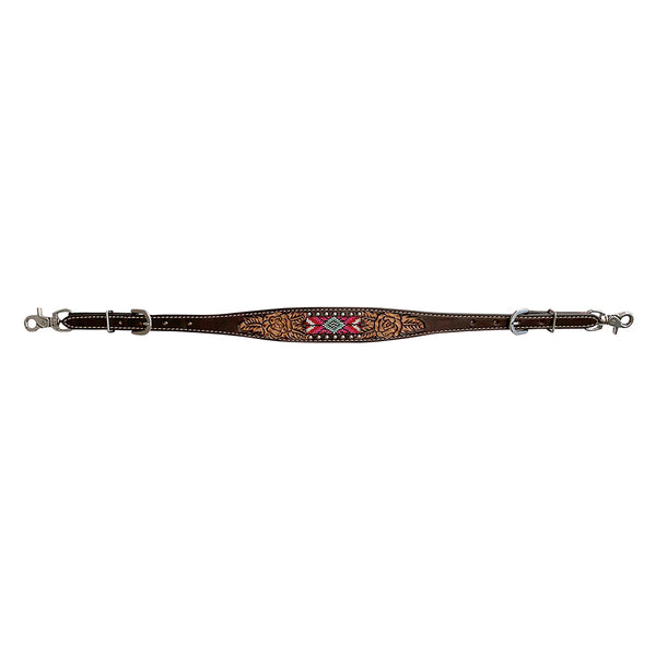 BER419-Western Leather Wither Straps