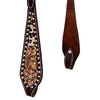 BER444-Western Leather One Ear Headstall