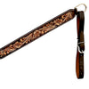 BER458-Western Leather Breast Collar