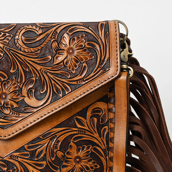 LC-ADBGF139 Envelope Genuine Western Leather Women Bag