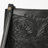 LC-ADBGZ784A Wristlet Genuine Western Leather Women Bag