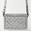 ADBG1491 American Darling Hand-Tooled Leather Small Cross Body Bag Floral Carved Western Purse