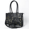 ADBG1492 American Darling Hand-Tooled Genuine Leather Western Tote Bag for Women | Floral Carved Everyday Tote