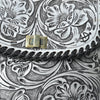 ADBG1496 American Darling Hand-Tooled Leather Crossbody Bag | Floral Carved Western Purse