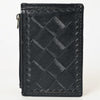 ADBG1506 American Darling Western Leather Card Holder Bag with Hand-Tooled Floral Carved Detail