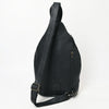 ADBG1514 American Darling Western Leather Sling Bag with Black & White Hair-On Cowhide & Hand-Tooled Accents
