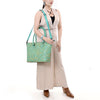 ADBG1519 American Darling Western Genuine Leather Tote Bag with Hand-Tooled Detailing | Premium Everyday Carry