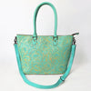 ADBG1519 American Darling Western Genuine Leather Tote Bag with Hand-Tooled Detailing | Premium Everyday Carry
