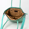 ADBG1519 American Darling Western Genuine Leather Tote Bag with Hand-Tooled Detailing | Premium Everyday Carry