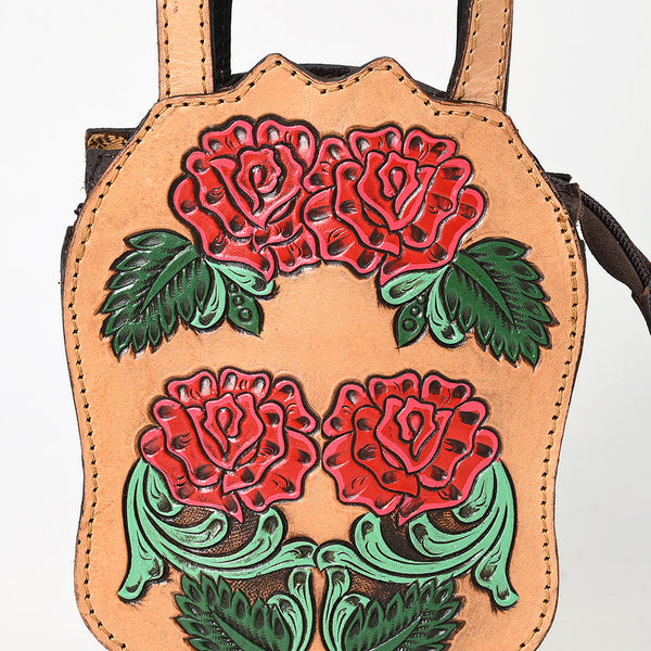 ADBGA570 American Darling Hand Tooled Floral Carved Leather Tote Bag