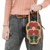 ADBGA570 American Darling Hand Tooled Floral Carved Leather Tote Bag