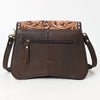 ADBGA587 American Darling Tooled Genuine Leather Western Crossbody Bag-Floral Design for Women