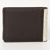 ADBGM454 Western Hair-On Leather Rodeo Wallet - Engraved Design
