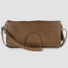 ADBGM393 Pebbled Leather Wristlet Clutch Crossbody - American Darling