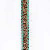 ADHTBR118 Hand tooled Genuine American Leather Hatband Unisex