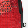 ADBG1538 American Darling Western Leather Sling Bag with Crocodile Embossed Detailing Genuine Hair-on cowhide Leather