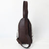 ADBGA593 American Darling Hair-On Cowhide Hand Tooled Genuine Leather Sling Bag