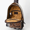 ADBGA593 American Darling Hair-On Cowhide Hand Tooled Genuine Leather Sling Bag