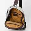 ADBGA594 American Darling Buck Stitched Floral Carved Hair-On Sling Bag