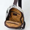 ADBGA594 American Darling Buck Stitched Floral Carved Hair-On Sling Bag