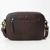ADBGA599 American Darling Buck Stitched Floral Carved Genuine Leather Camera Bag