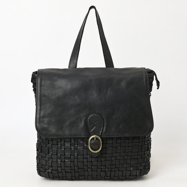 LC-NMBGM115 Backpack Genuine Leather women bag western Bag