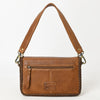 ADBGM405B Mini Leather Shoulder Bag with Braided Trim - American Darling