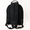 ADBG1546 American Darling Western Genuine Suede Leather Backpack Bag with Fringe & Hand-Tooled Floral Accents