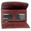 ADBGM102 Western Floral Tooled Leather Wallet - Boho Rodeo Clutch