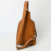 ADBGA608 American Darling Western Hair On Hide & Tooled Leather Sling