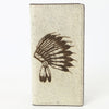 ADBGM461 Hair-On Leather Roper Wallet - Engraved Design by American Darling