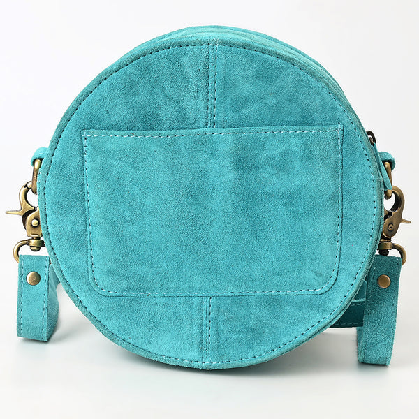 ADBGA620 American Darling Boot Stitched Genuine Suede Leather Canteen Bag