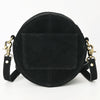 ADBGA620 American Darling Boot Stitched Genuine Suede Leather Canteen Bag