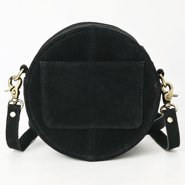 ADBGA620 American Darling Boot Stitched Genuine Suede Leather Canteen Bag