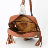 ADBGA623 American Darling Hair-On Cowhide Saddle Blanket Genuine Leather Sling Bag