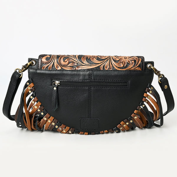 ADBGA540 American Darling Western Leather Small Cross body Bag Hand Tooled Floral