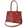 ADBG1561 American Darling Western Genuine Leather Crocodile Embossed Tote Bag