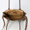 ADBG1561 American Darling Western Genuine Leather Crocodile Embossed Tote Bag