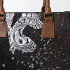 ADBG1561 American Darling Western Genuine Leather Crocodile Embossed Tote Bag