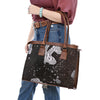 ADBG1561 American Darling Western Genuine Leather Crocodile Embossed Tote Bag
