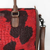 ADBG1562 American Darling Western Leather Crocodile Embossed Speedy Bag | Premium Genuine Leather Travel Duffel Bag