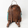 ADBG1564 American Darling Western Backpack Bag Handcrafted from Crocodile Embossed Genuine Leather