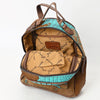 ADBG1564 American Darling Western Backpack Bag Handcrafted from Crocodile Embossed Genuine Leather