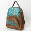 ADBG1564 American Darling Western Backpack Bag Handcrafted from Crocodile Embossed Genuine Leather