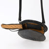 ADBGZ877 Round Cowhide & Hand-Tooled Leather Canteen Bag | American Darling