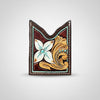 ADCCF120 Card Holder Genuine Western Leather Women Bag