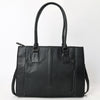 ADBG1561 American Darling Western Genuine Leather Crocodile Embossed Tote Bag