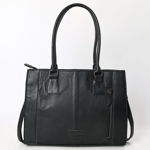 ADBG1561 American Darling Western Genuine Leather Crocodile Embossed Tote Bag