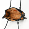 ADBG1561 American Darling Western Genuine Leather Crocodile Embossed Tote Bag