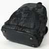 ADBG1564C American Darling Western Backpack Bag Handcrafted from Black Crocodile Embossed Genuine Leather
